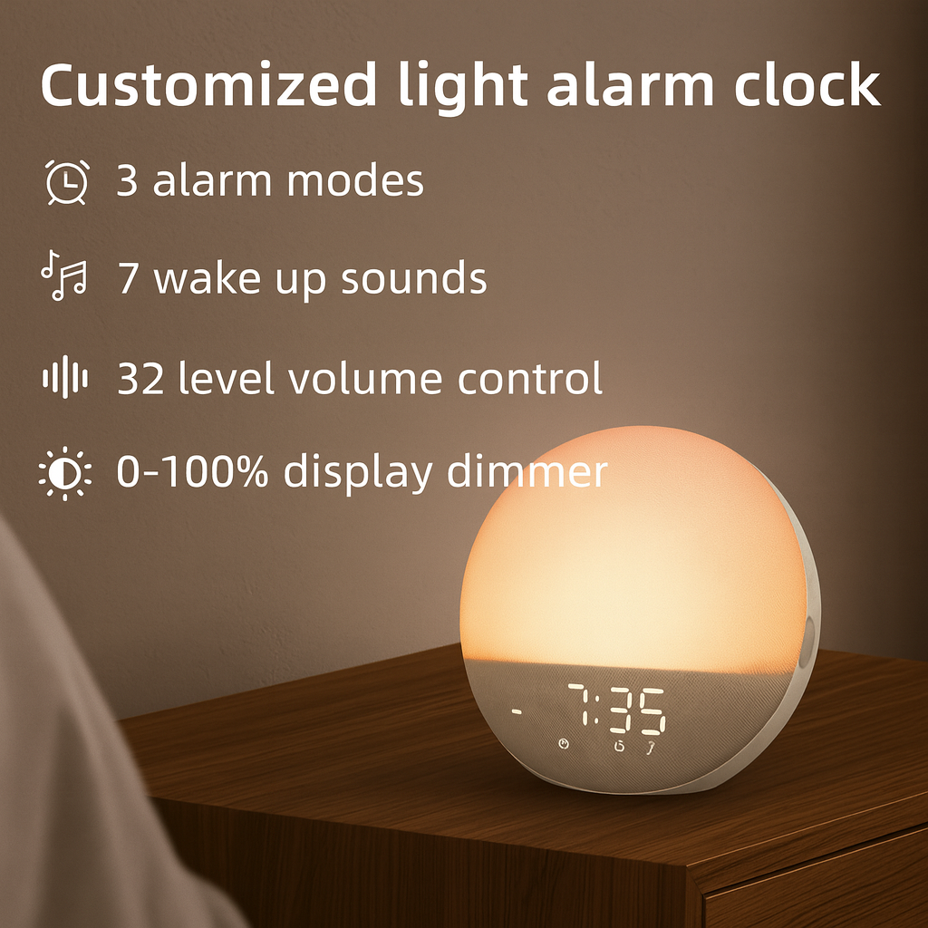 GlowRise Clock